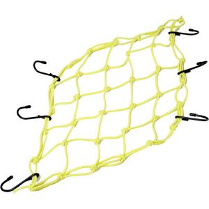 Motociklu tīkls - Zirneklis - fluo dzeltens