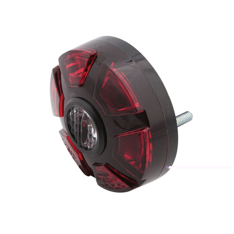 Aizmugurējā gaisma kvadraciklam Highsider Smart ATV LED 3in1 sarkanā-melnā krāsā