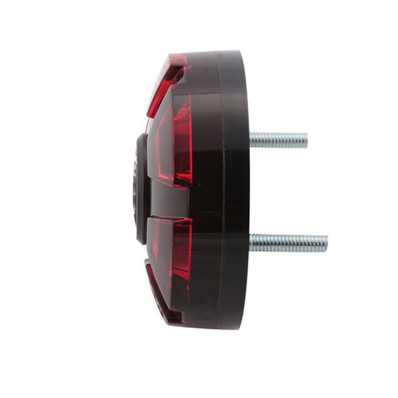Aizmugurējā gaisma kvadraciklam Highsider Smart ATV LED 3in1 sarkanā-melnā krāsā