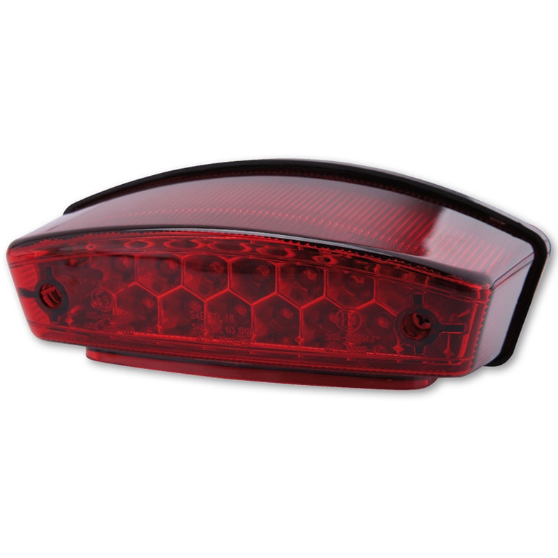 Highsider Smart Monster LED sarkana aizmugurējā velosipēda gaisma