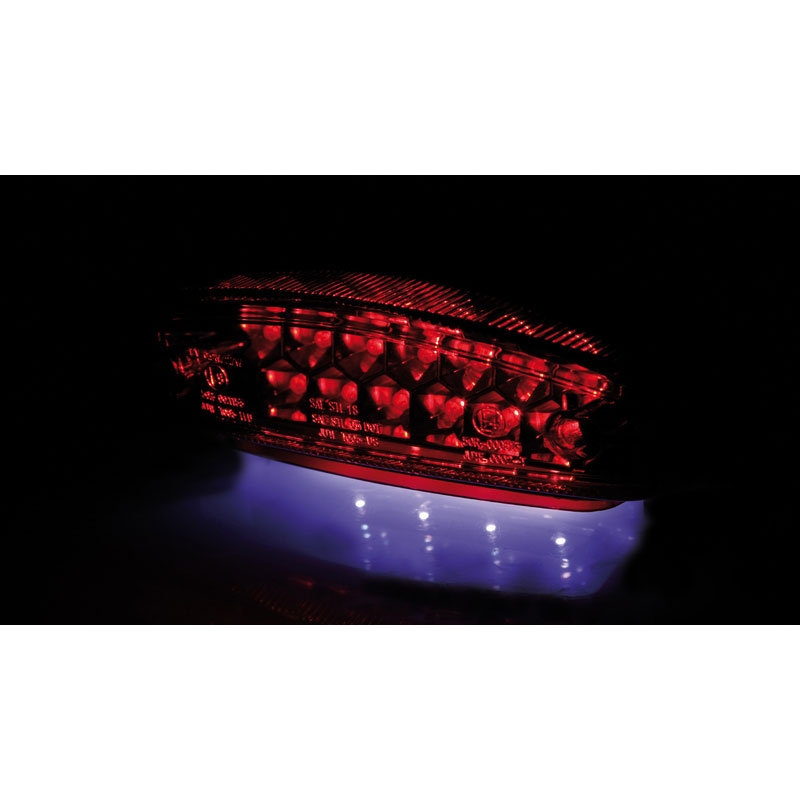 Highsider Smart Monster LED sarkana aizmugurējā velosipēda gaisma