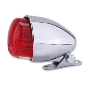 Aizmugurējais lukturis motociklam Highsider Smart Texas hroms