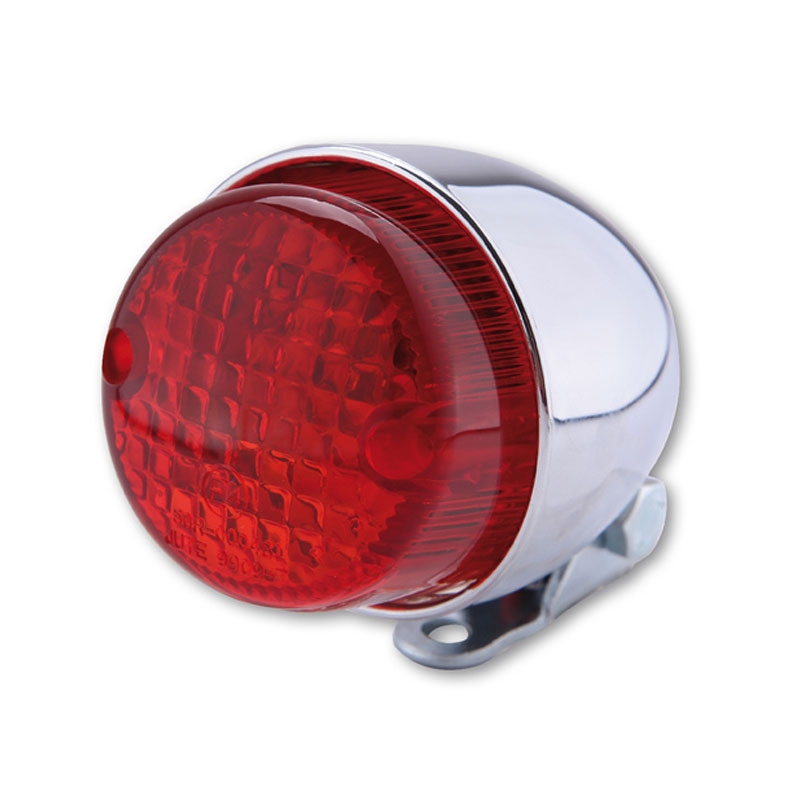 Aizmugurējais lukturis motociklam Highsider Smart Texas hroms