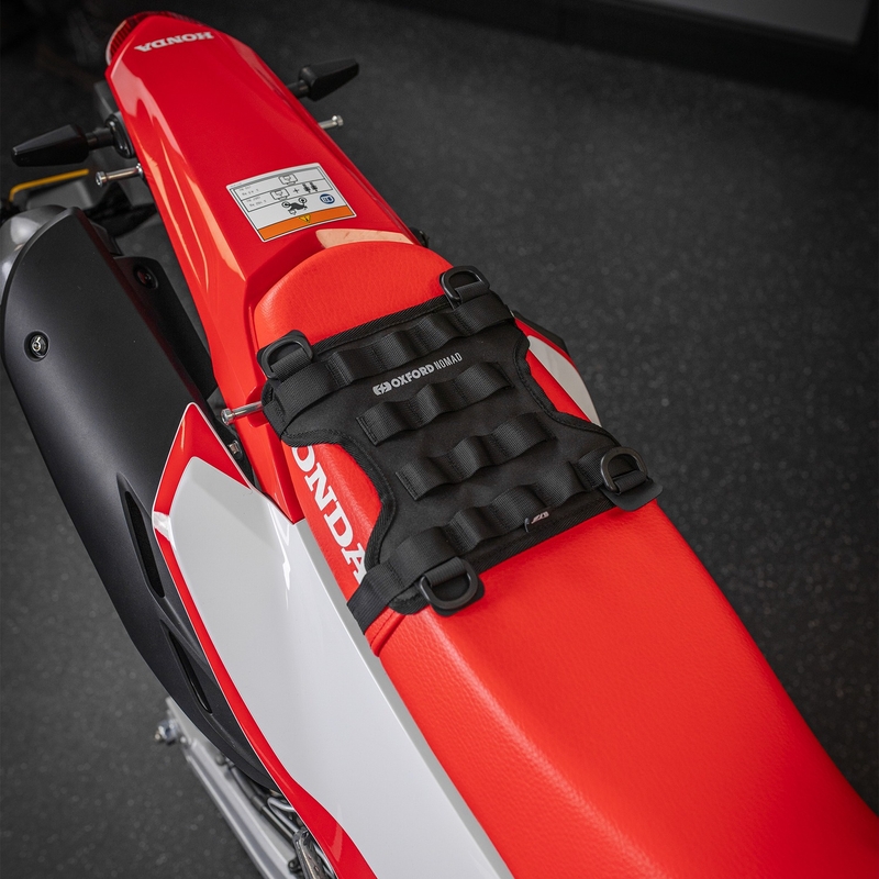 Oxford Nomad pasažieru sēdekļa bagāžas stiprinājuma sistēma maza melna