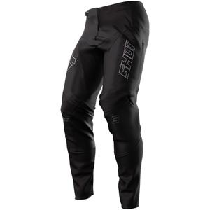 Motokrosa bikses Shot Contact Zip Black