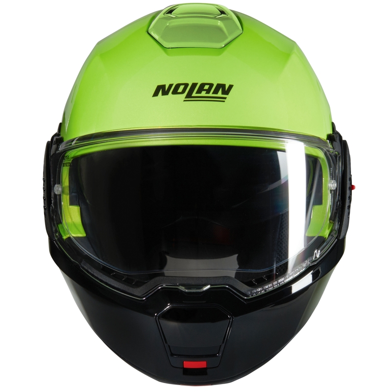 Nolan N120-1 Mivedi N-COM 329 zaļgani melna saliekama motocikla ķivere