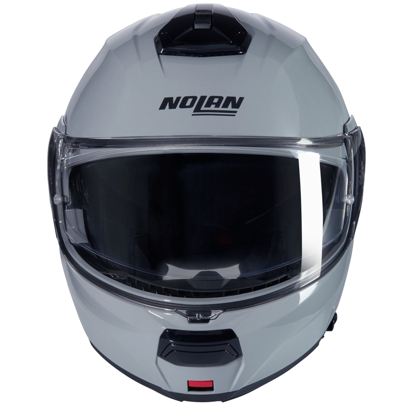 Nolan N120-1 Classico N-COM 303 pelēka saliekama moto ķivere