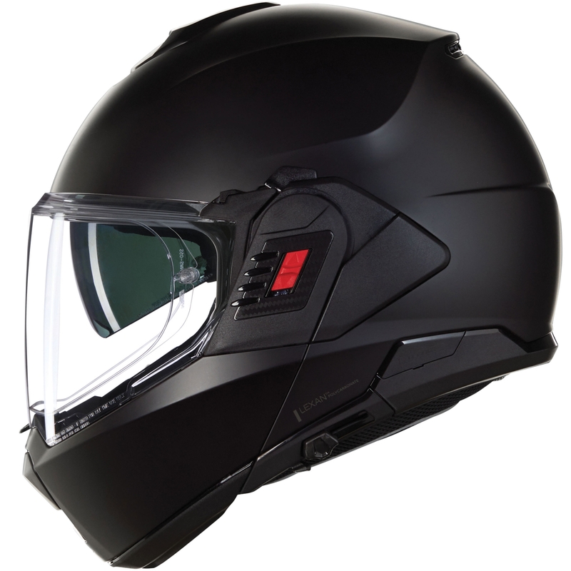 Nolan N100-6 Classico N-COM 302 moto ķivere matēti melna