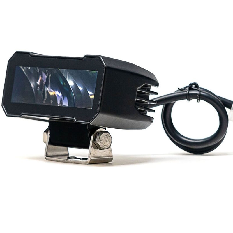 LED apgaismojums SHARK 4,6" 20W melns
