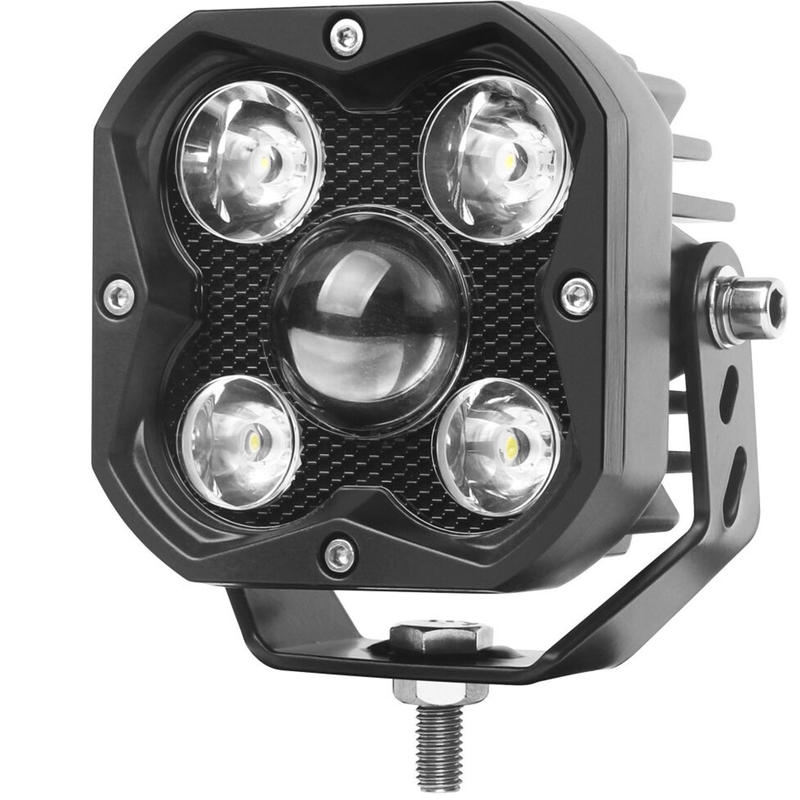 SHARK LED braukšanas gaisma ar lāzera LED 3,2" 40 W melna