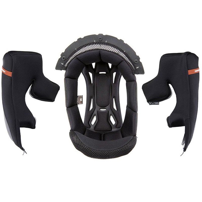 Scorpion Exo-Tech CARBON/EVO/PRO ķiveres salons melns