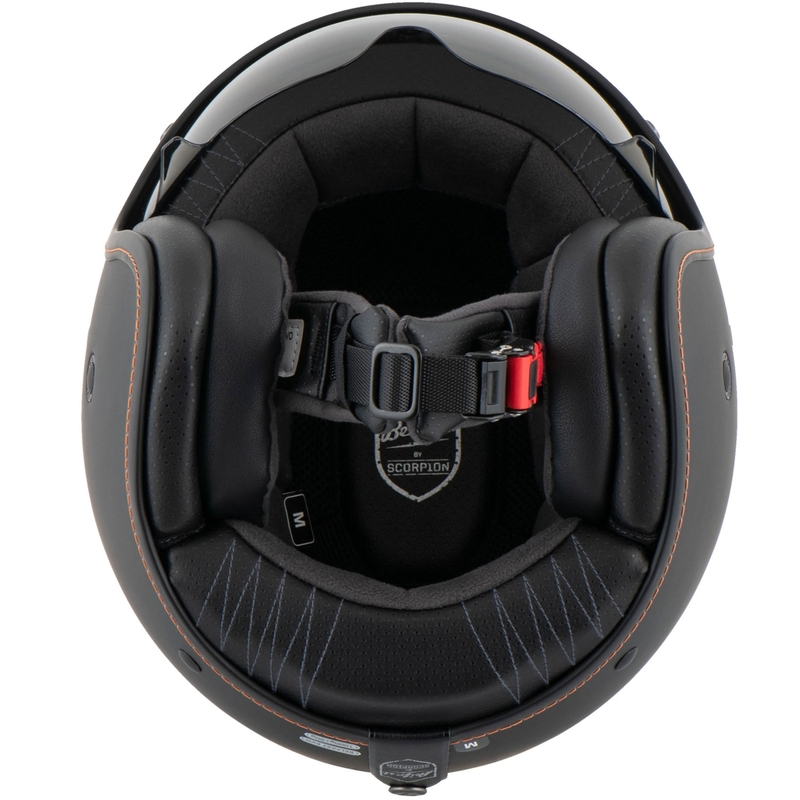 Atvērt ķivere SCORPION BELFAST EVO Solid black matt