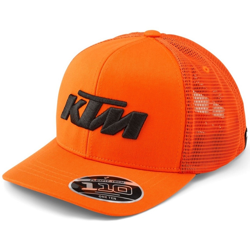 Bērnu cepure KTM Logo oranži melna