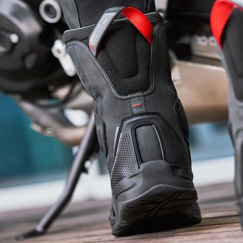 Shima Strato Black Motociklu zābaki