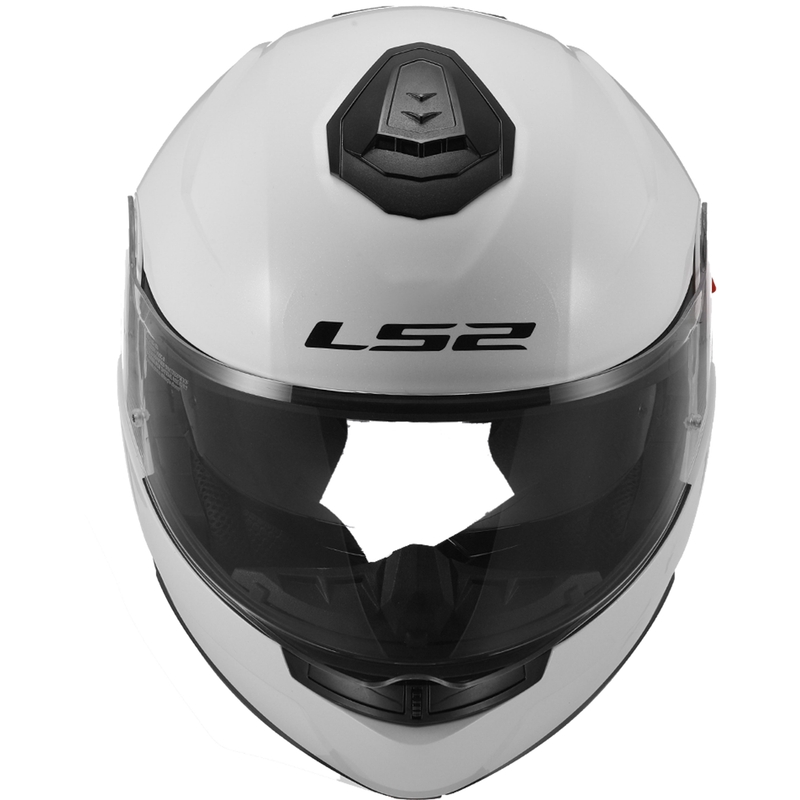 Flip-up ķivere LS2 FF908 Strobe II balta spīdīga