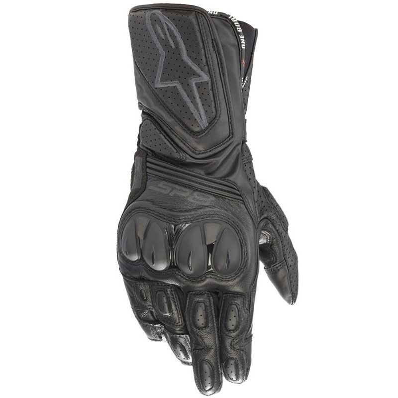 Alpinestars SP-8 melni motocikla cimdi
