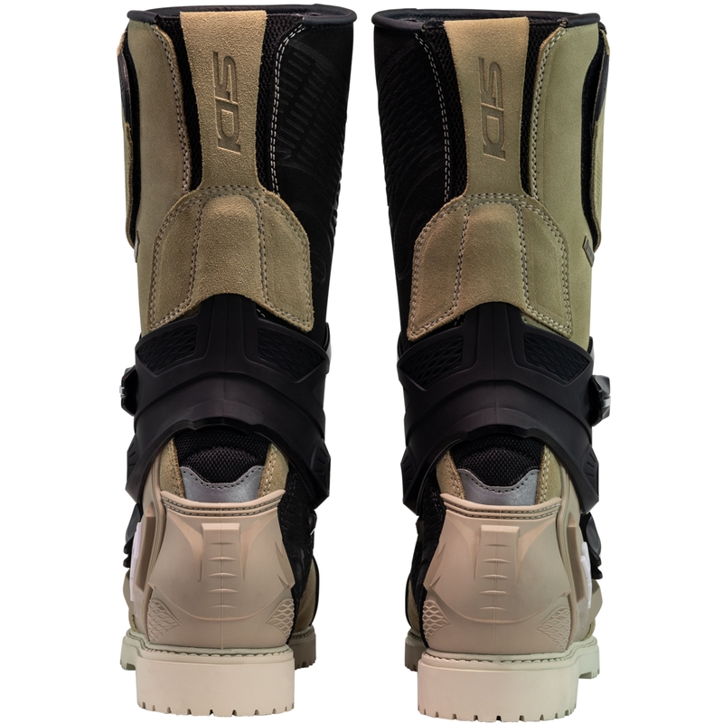SiDi Adventure Gore-Tex 2 motocikla zābaki smilšaini okera krāsā