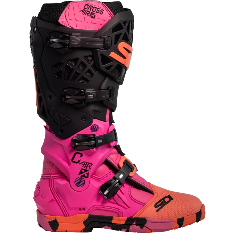 SiDi Crossair X Messy coral motociklu zābaki