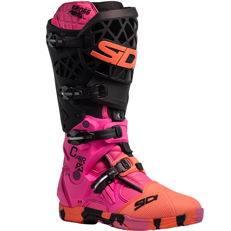 SiDi Crossair X Messy coral motociklu zābaki