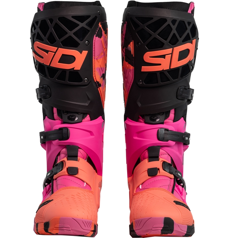 SiDi Crossair X Messy coral motociklu zābaki