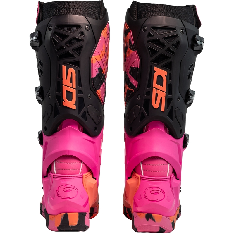 SiDi Crossair X Messy coral motociklu zābaki