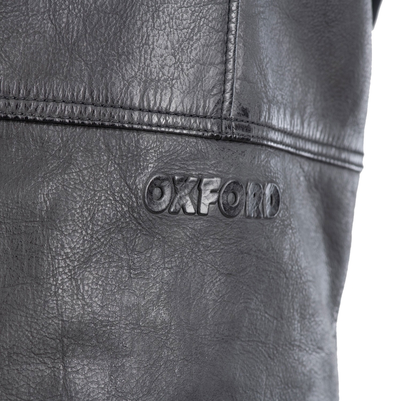 Oxford Holton melna motocikla jaka