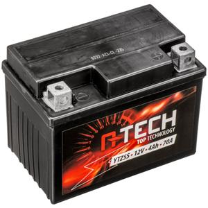 Gēla akumulators A-TECH 12V, YTX4L/YTZ5S, 4Ah, 70A, bez apkopes