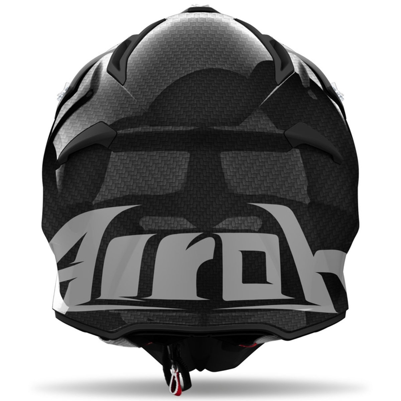 Motokrosa ķivere Airoh Aviator ACE 2 Carbon melna spīdīga