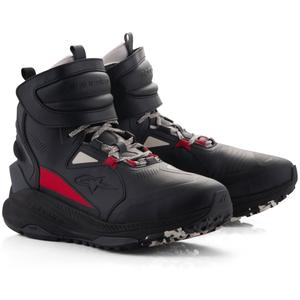 Alpinestars Speedstreet Black Beige Red Motociklu zābaki