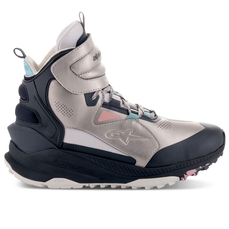 Alpinestars Speedstreet smilškrāsas-karala-melni-melni-zili motocikla zābaki