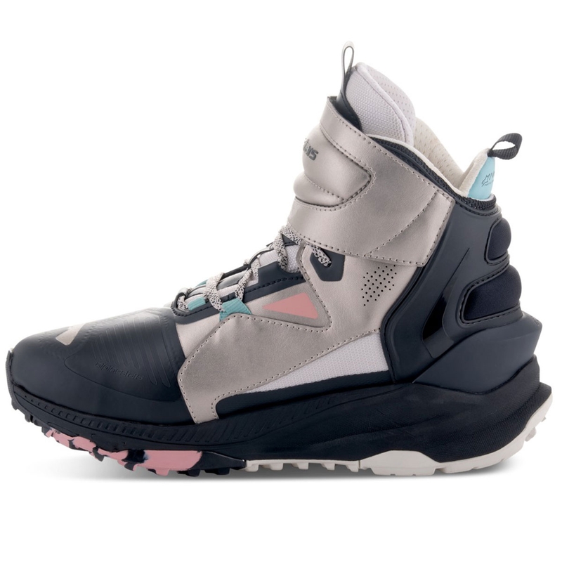 Alpinestars Speedstreet smilškrāsas-karala-melni-melni-zili motocikla zābaki