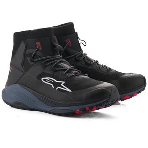 Alpinestars Speedforce XR melni-sarkani-pelēki motocikla zābaki
