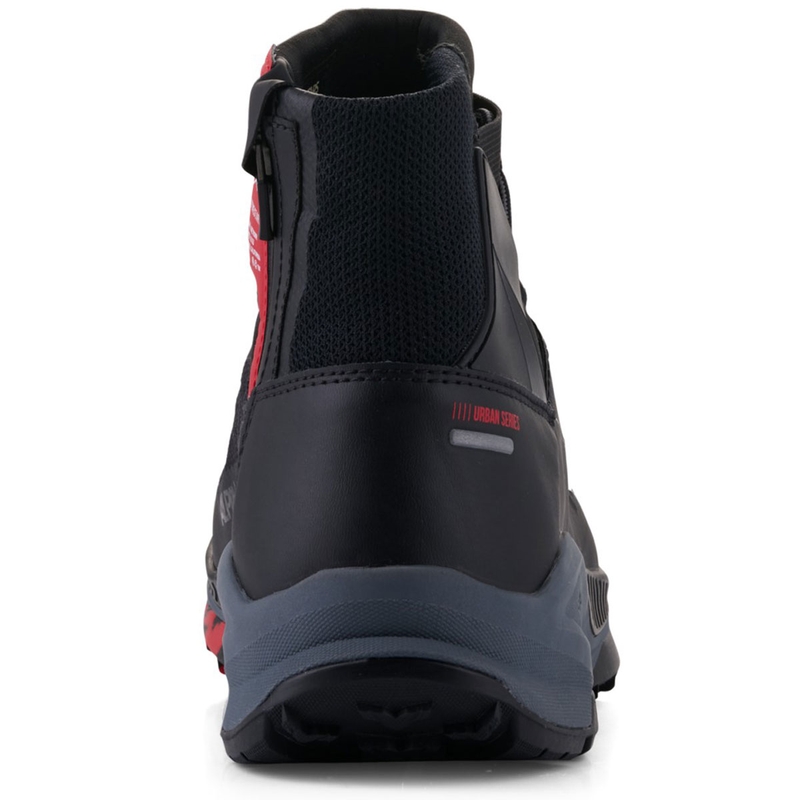 Alpinestars Speedforce XR melni-sarkani-pelēki motocikla zābaki
