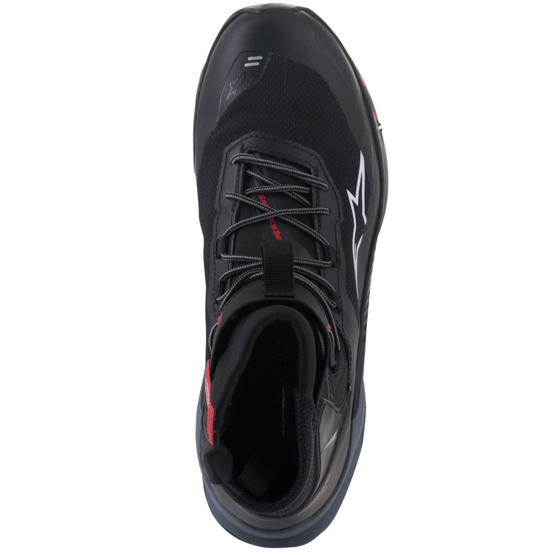 Alpinestars Speedforce XR melni-sarkani-pelēki motocikla zābaki