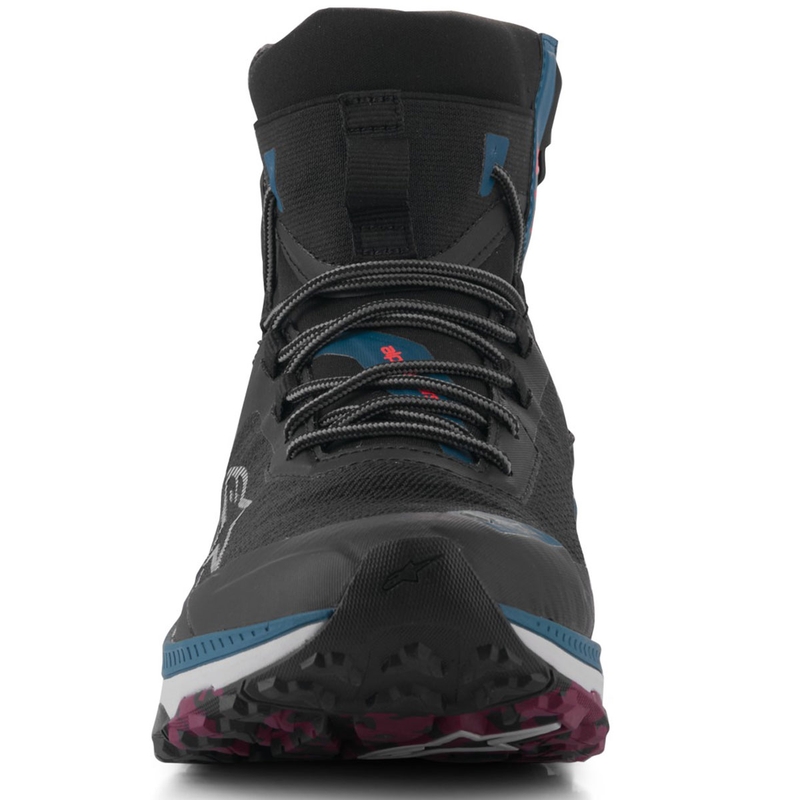 Alpinestars Speedforce XR Black-Blue-Green-Grey Motociklu zābaki