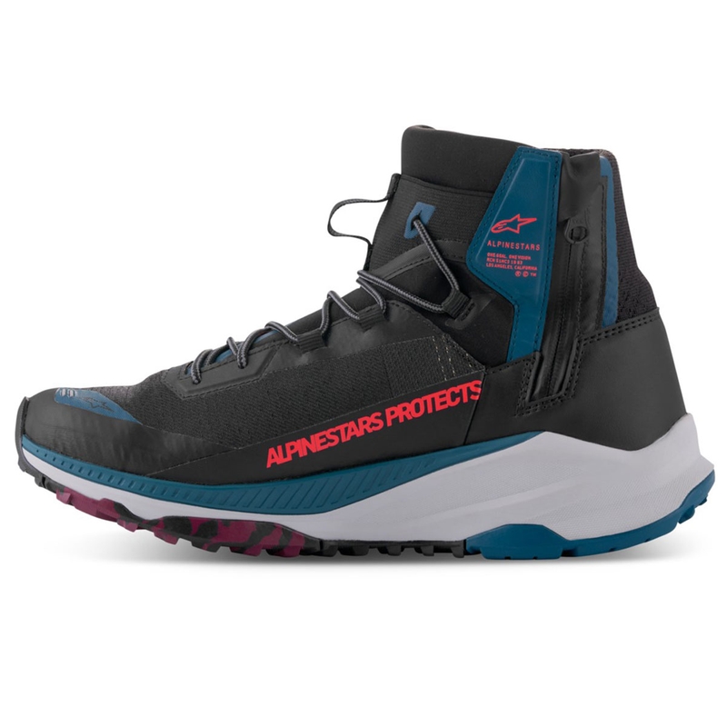Alpinestars Speedforce XR Black-Blue-Green-Grey Motociklu zābaki
