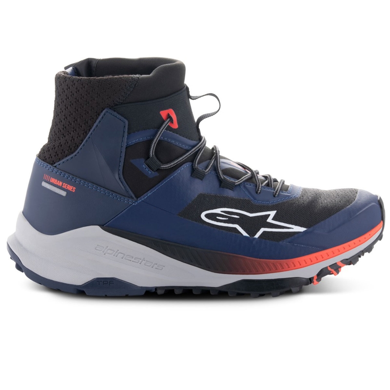 Alpinestars Speedforce XR Blue-Black-Fluo Red-Grey Motociklu zābaki