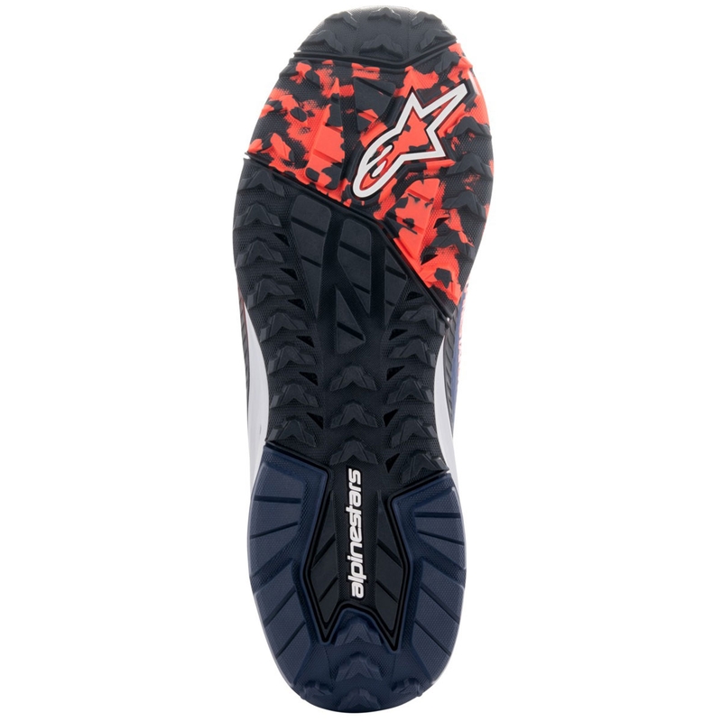 Alpinestars Speedforce XR Blue-Black-Fluo Red-Grey Motociklu zābaki