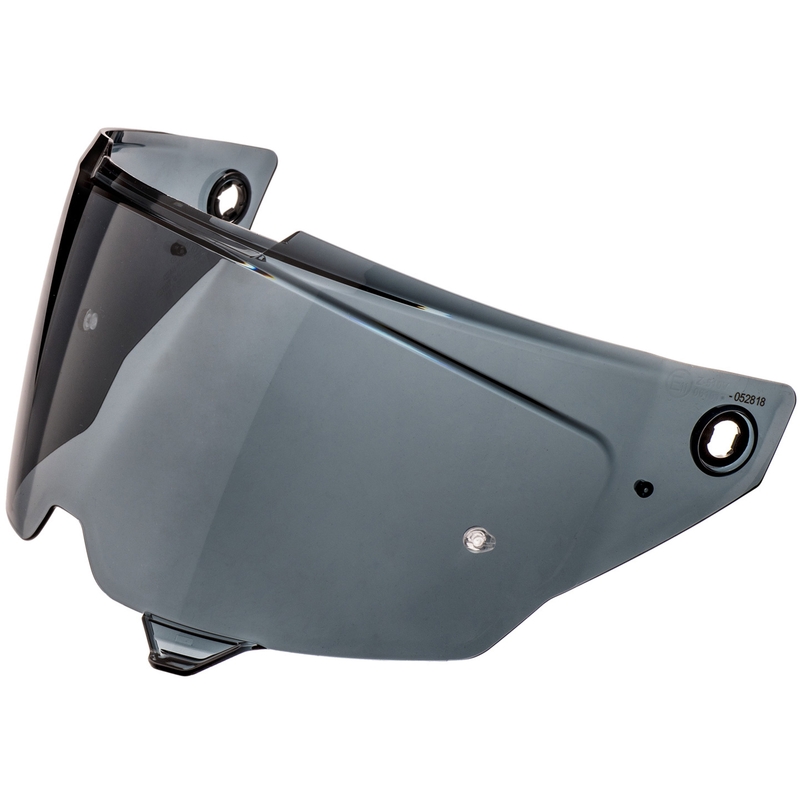 Plexi NOX Exklusiv Goliath ķiverēm ar sagatavošanu Pinlock tumšai krāsai