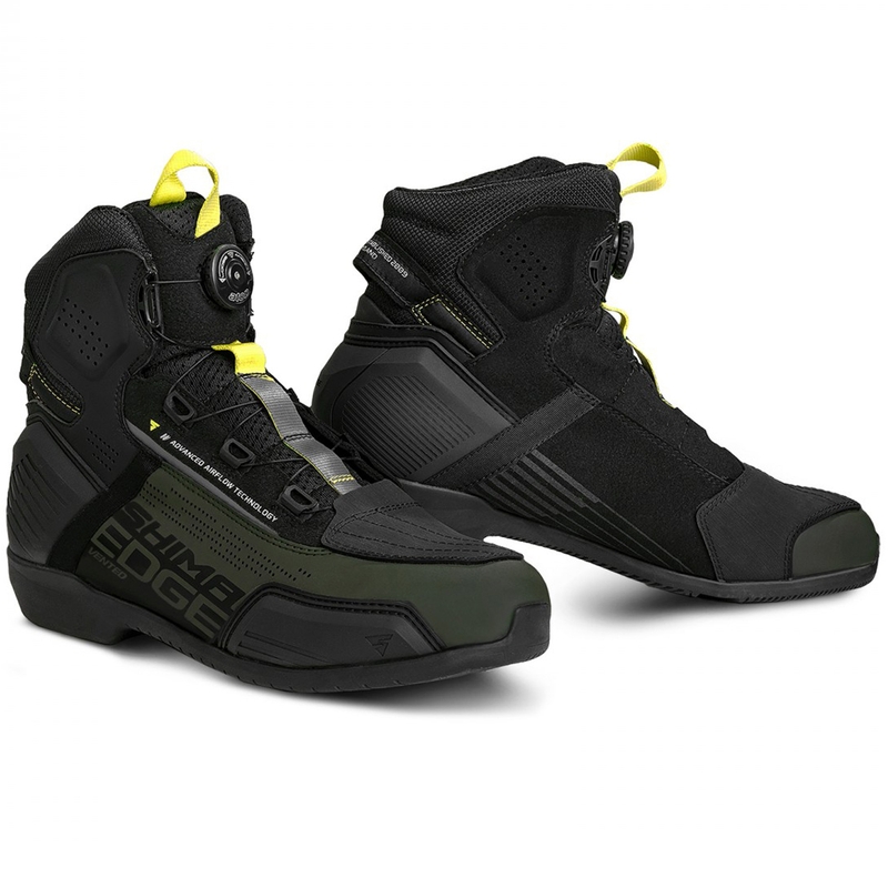 Shima Edge Vent haki krāsas motociklu zābaki