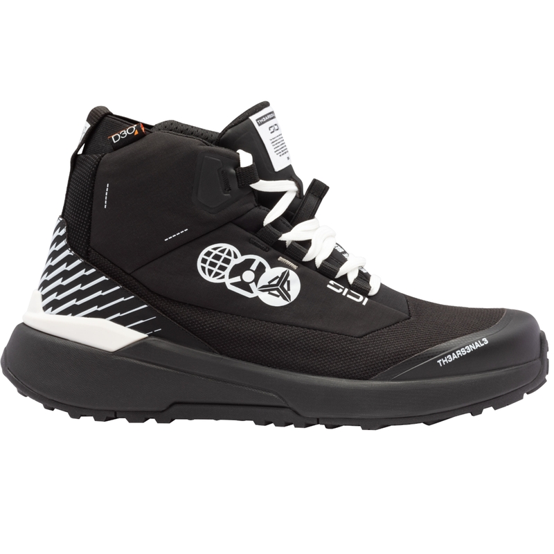 SiDi Nucleus TH3 WP Shadow melnbalti motocikla zābaki