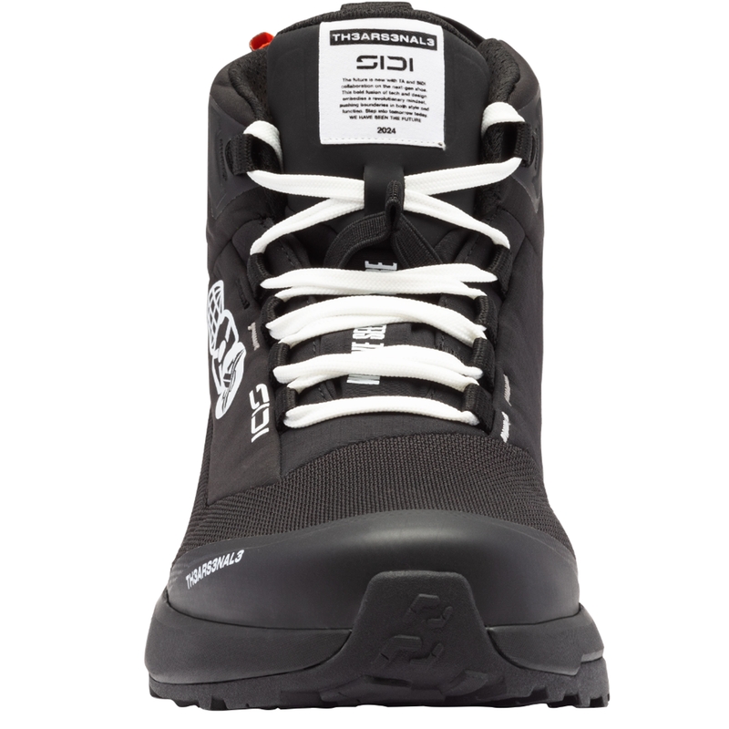 SiDi Nucleus TH3 WP Shadow melnbalti motocikla zābaki