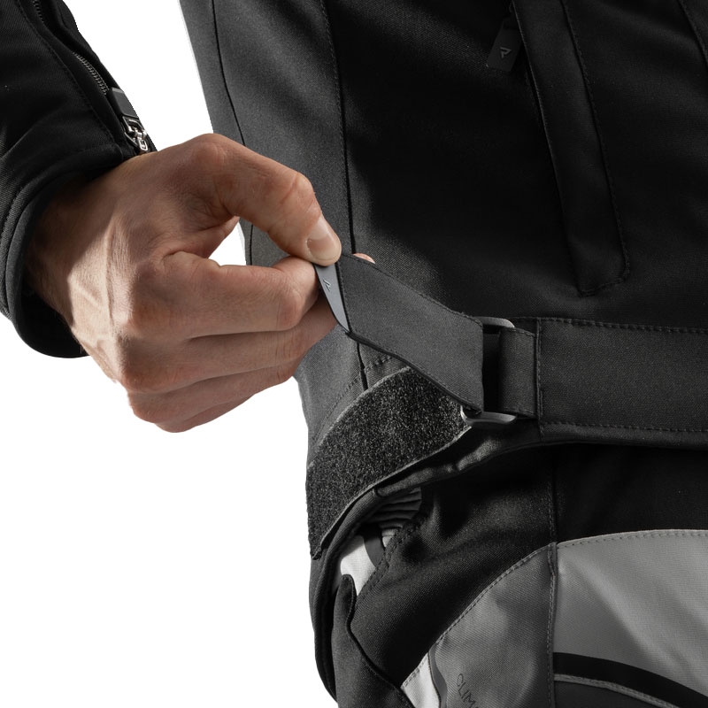 Rebelhorn Borg II melns-pelēks-fluo dzeltens motocikla jaka