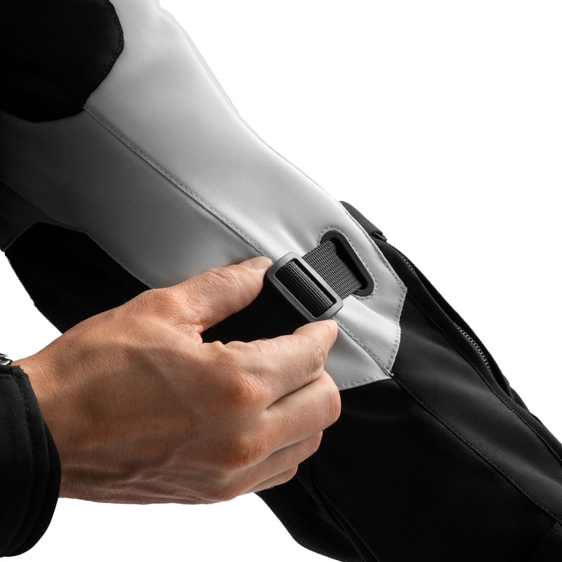 Rebelhorn Borg II melns-pelēks-fluo dzeltens motocikla jaka