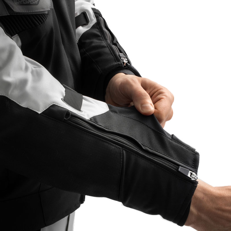 Rebelhorn Borg II melns-pelēks-fluo dzeltens motocikla jaka