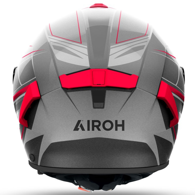 Integrēta motociklu ķivere Airoh SPARK 2 Shadow spīdīgi sarkana