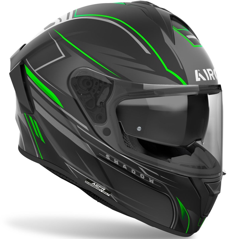 Integrēta moto ķivere Airoh SPARK 2 Shadow matēti zaļa