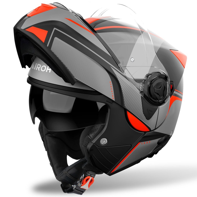 Flip-up ķivere Airoh Specktre Leaf matēts oranžs