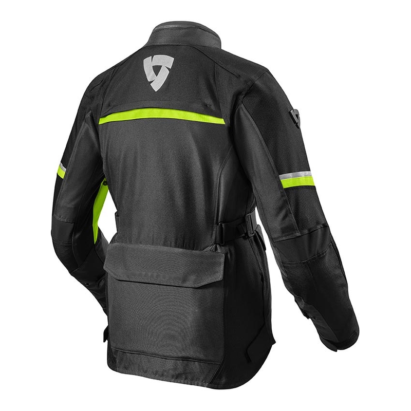 Revit Outback 3 Black-Fluo Yellow motocikla jaka sievietēm izpārdošana