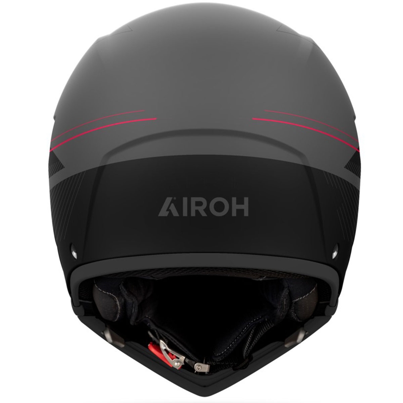 Modulārā motociklu ķivere Airoh J110 Slim Matte Red